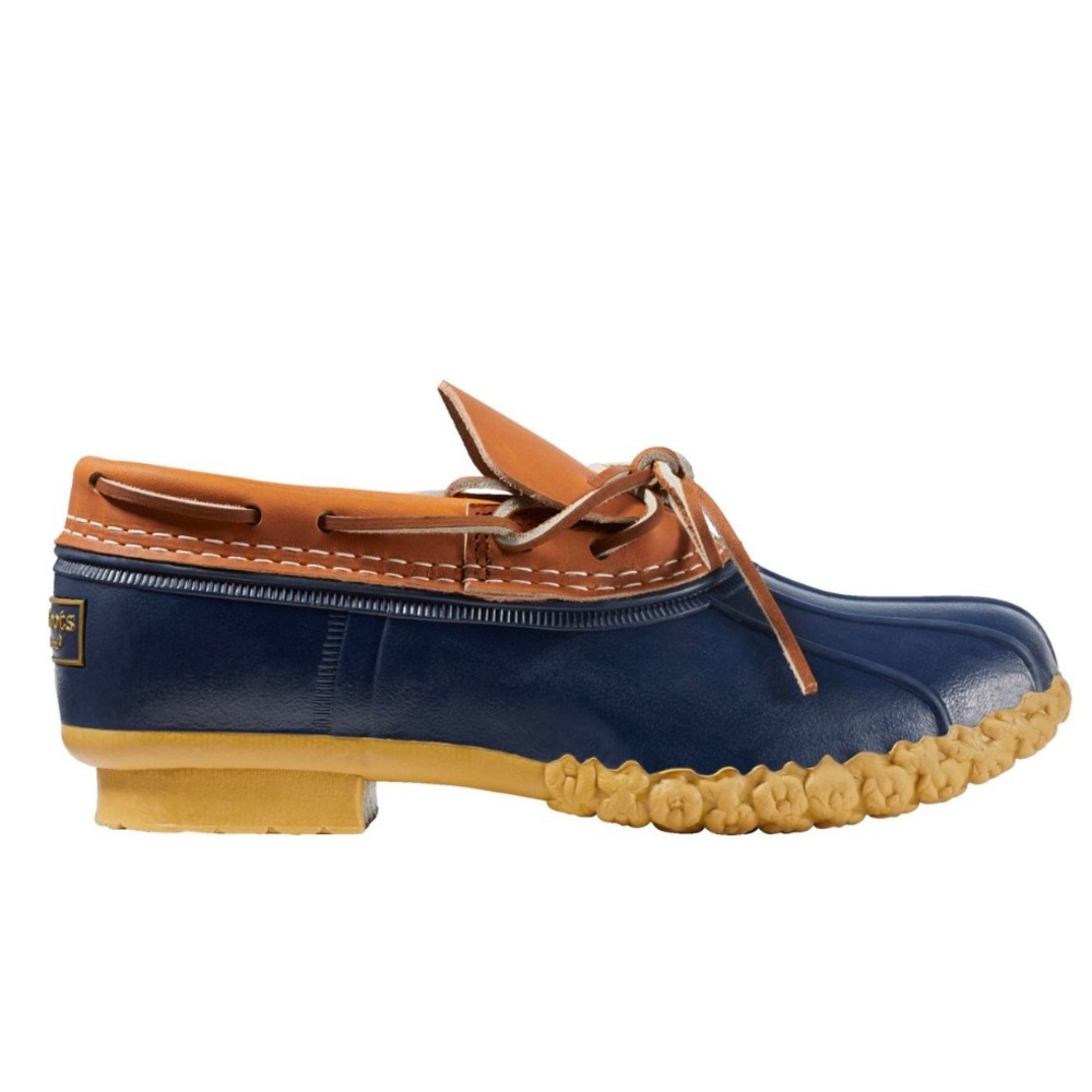 L.L. Bean Women's Bean Boots, Rubber Mocs Size 8W